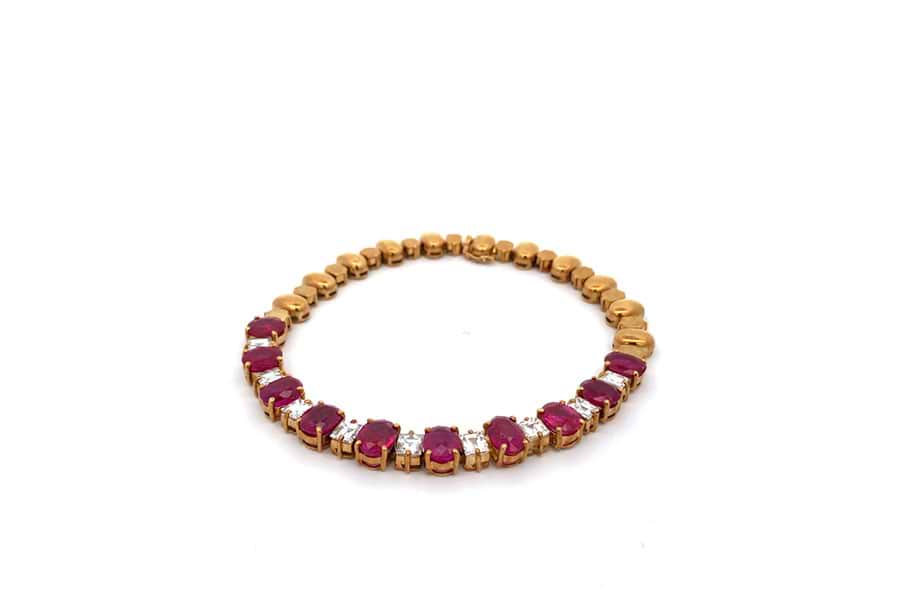 MOUAWAD モワード ブレスレット 750 内径約17.5cm